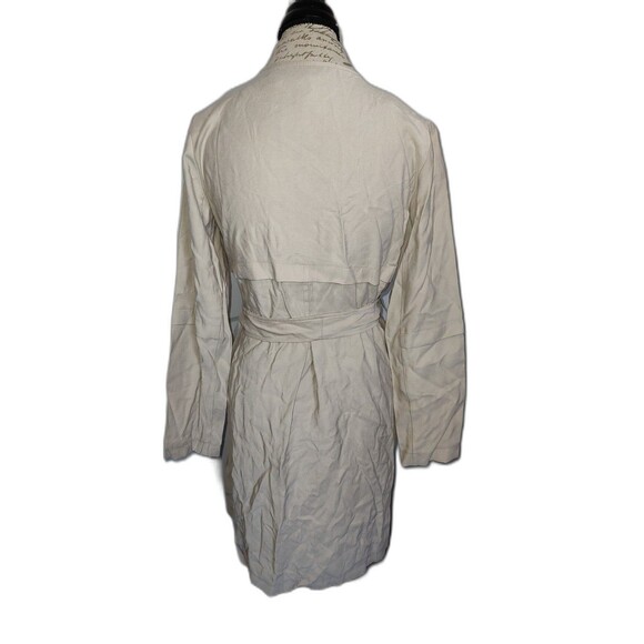 Women's Ophelia Roe Tie Front Jacket Beige Small - Picture 3 of 7